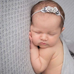 Stretch Wraps Newborn Photography Props Blanket Background Accessories Baby Photo Shooting Studio Backdrop Fabric