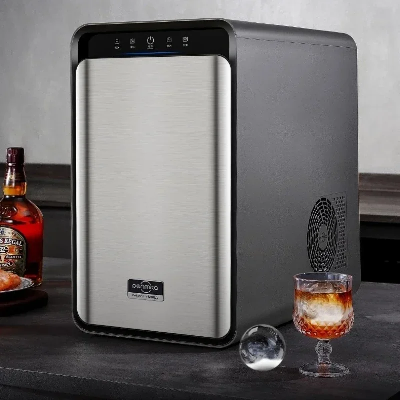Whisky Ice Ball Maker Commercial Spherical Ice Machine Portable Countertop Home Appliance Bar Kostkarka Do Lodu.