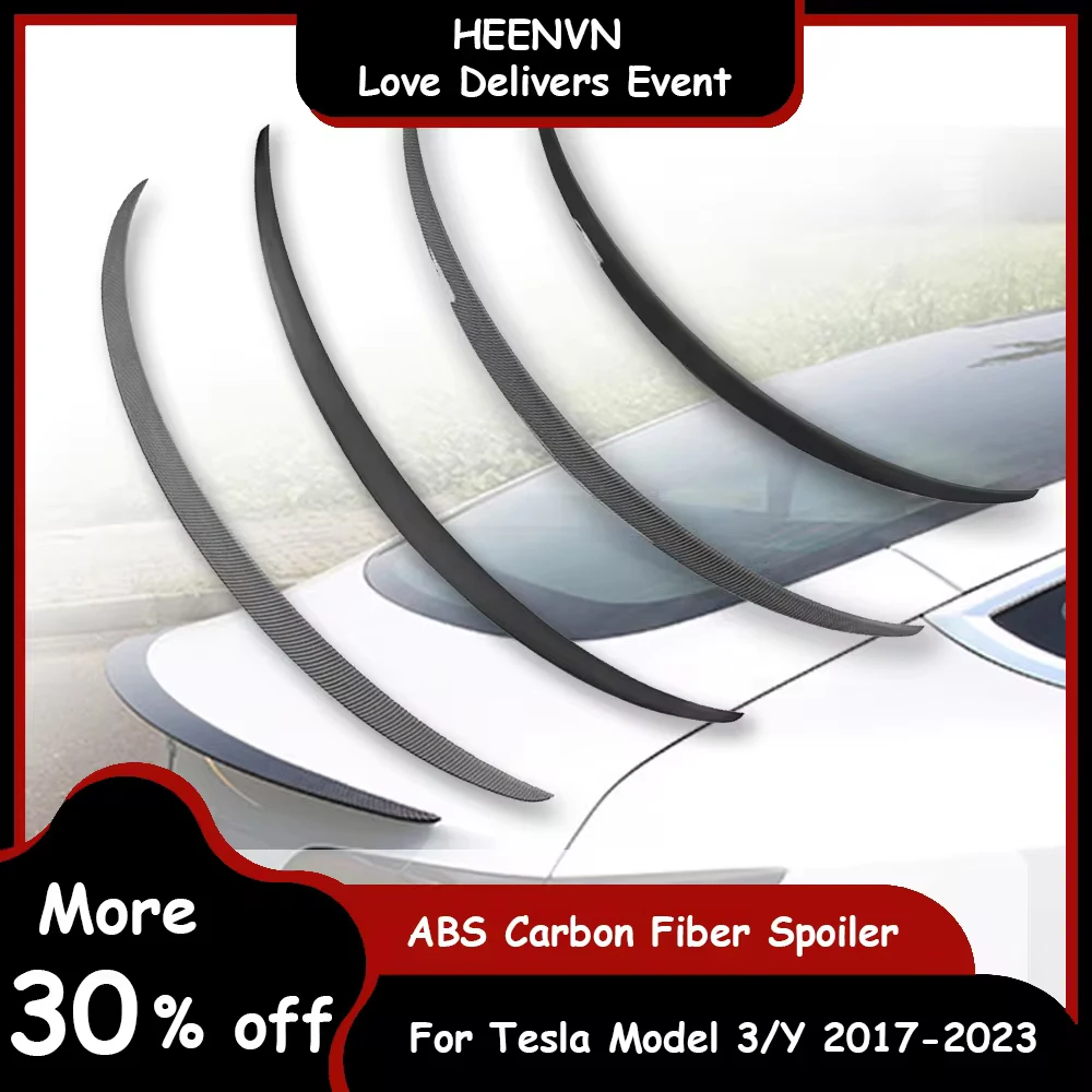 For-Tesla-Spoiler-Model-3-Y-2023-Original-High-Performance-Model-3-Rear ...