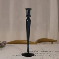 Crystal Candle Holder For Wedding Decorations stick Romantic Table Centerpiece Glass Nordic Stand Holders 4