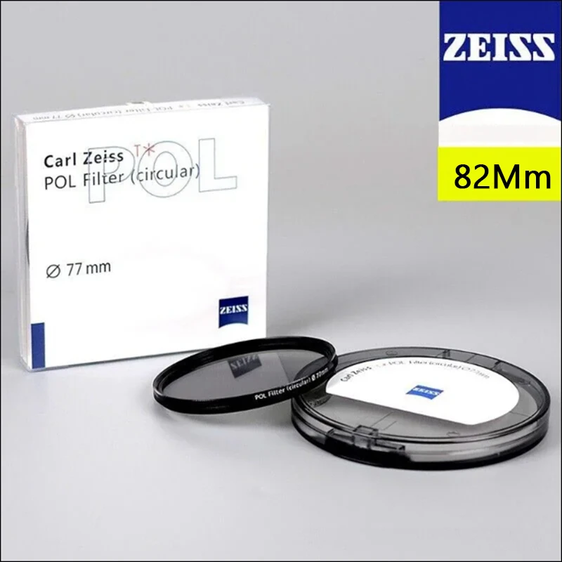 

Carl Zeiss T* POL Polarizing Filter 82Mm Cpl (Circular) Polarizer Multi-Coating Variable Nd Filter Lens Camera Accessories