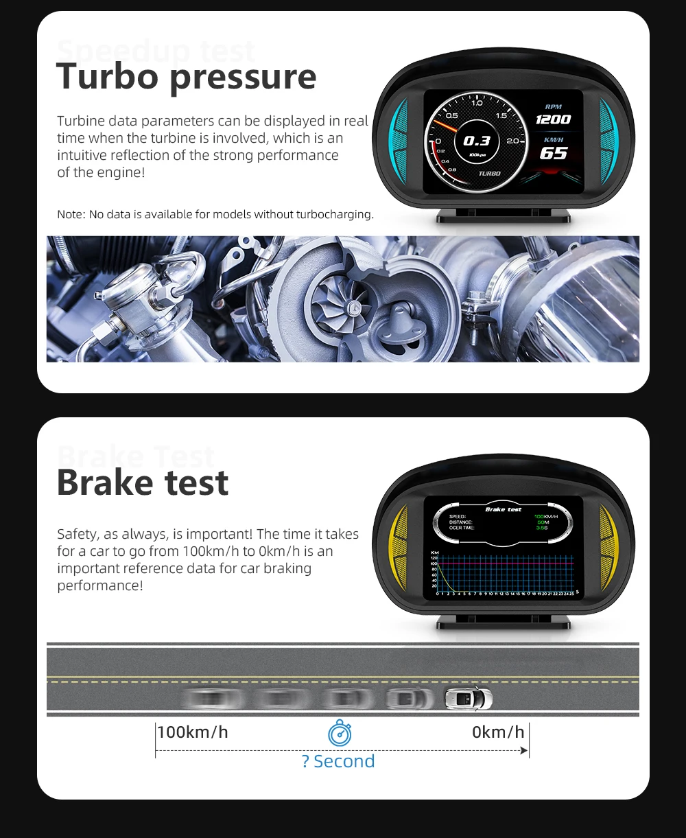 P2 ٱ  ÷ OBD + GPS LCD ,   ӵ, ڵ Ʈ ׼, ׸