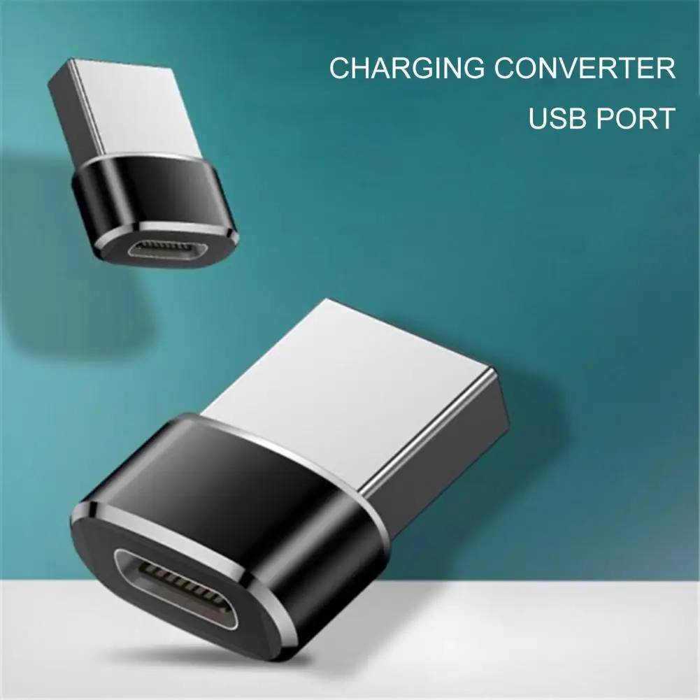 

Adapter Converter f Fast Charging Female Computer Phone Aluminum USB to Type C for Laptop PC Computer
