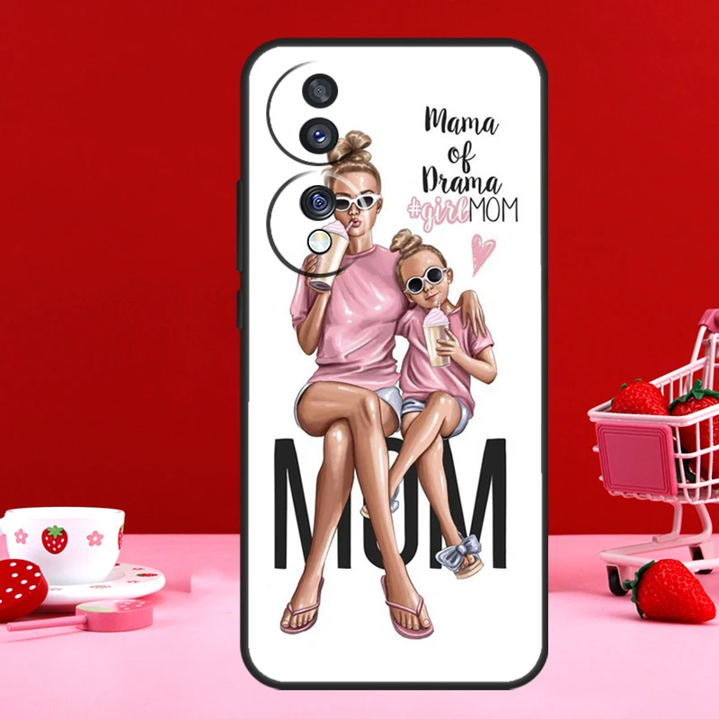 Elegant Mom & Baby Queen Design Phone Case - Premium Back Cover