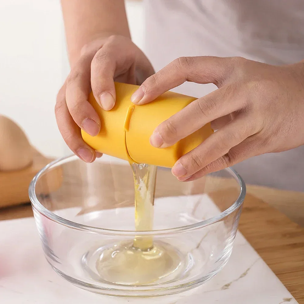 Egg Shell Opener Egg Beater Easy To Clean Shell Separator Kitchen Baked Stainless Steel Beating Mini Kitchen Tools