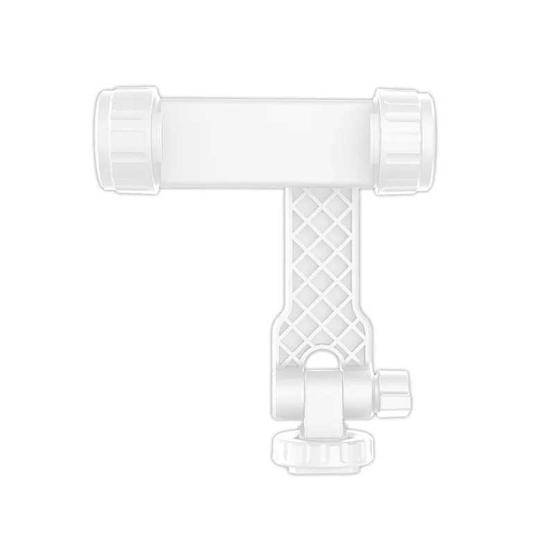 휴대폰 홀더 Vlog 삼각대 마운트 어댑터(콜드 슈 마운트 포함) 스마트폰 블로깅 비디오 LED 라이트 마이크용 1/4 나사 구멍