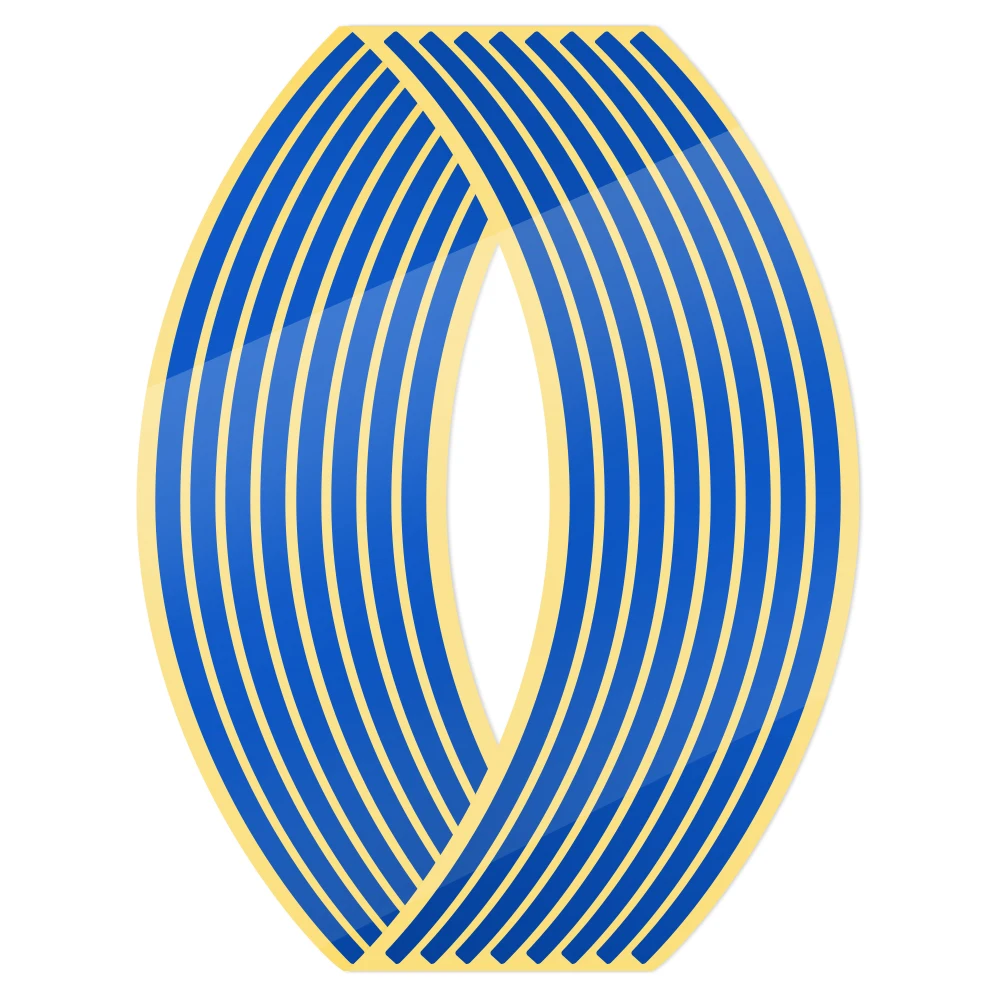 Wheel Sticker Reflective Rim Stripe Tape Bike Motorcycle For Honda For Kawasaki Z750 Z800 YAMAHA MT07 MT09 MT10 R1