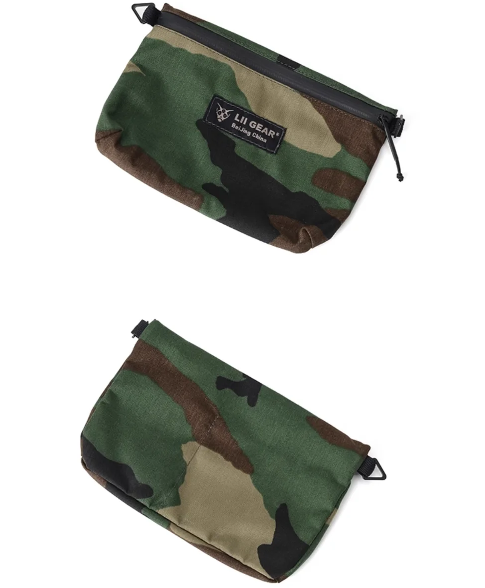 Tragbare Kleinigkeiten Tasche Aufbewahrungstasche Reißverschluss Reisen Wandern Camp Jagd Taktisch – Detail 4