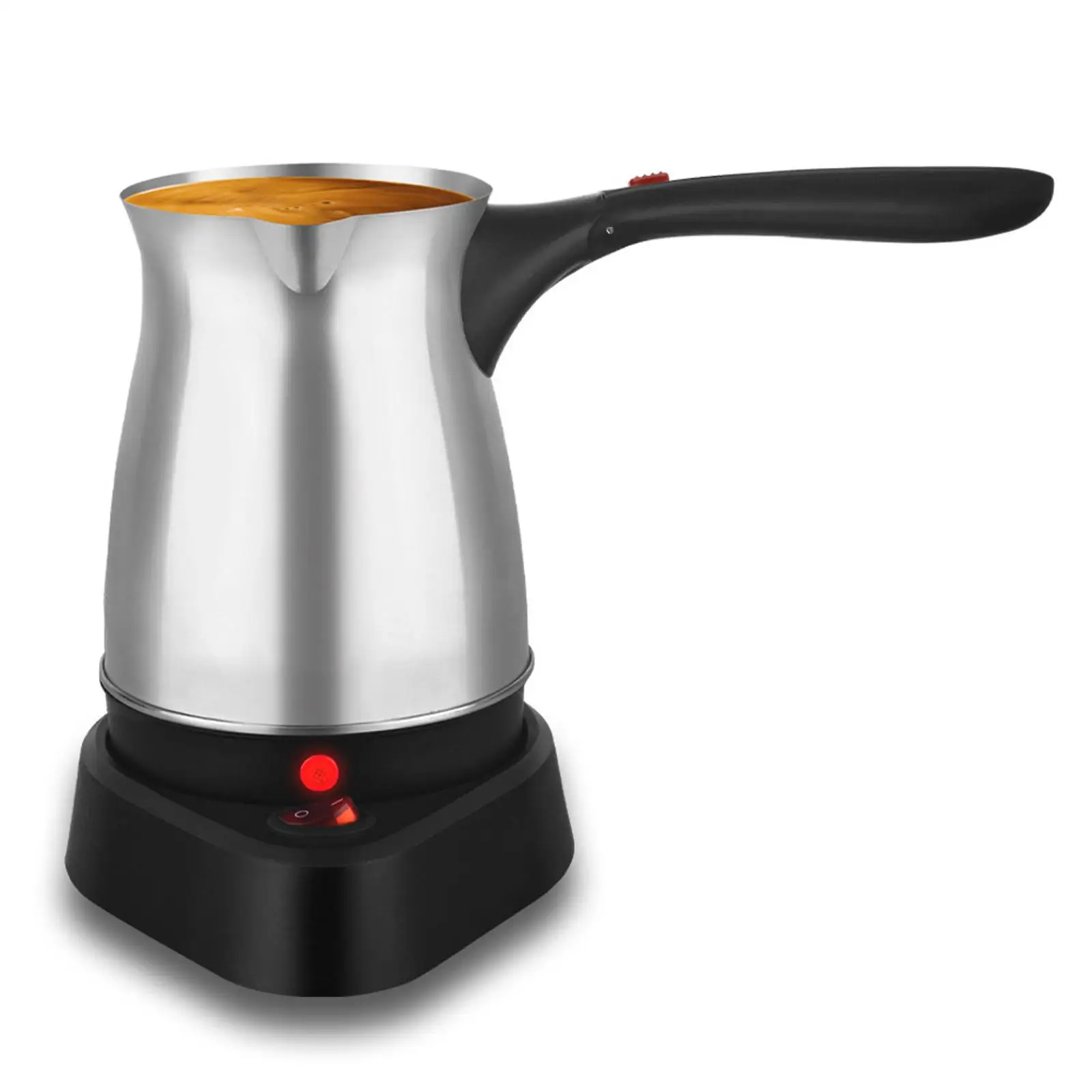 17oz Electric Coffee Pot Multifunctional Easy to Clean Turkish Electric Coffee Maker for Restaurant Office Bar Home Cafe