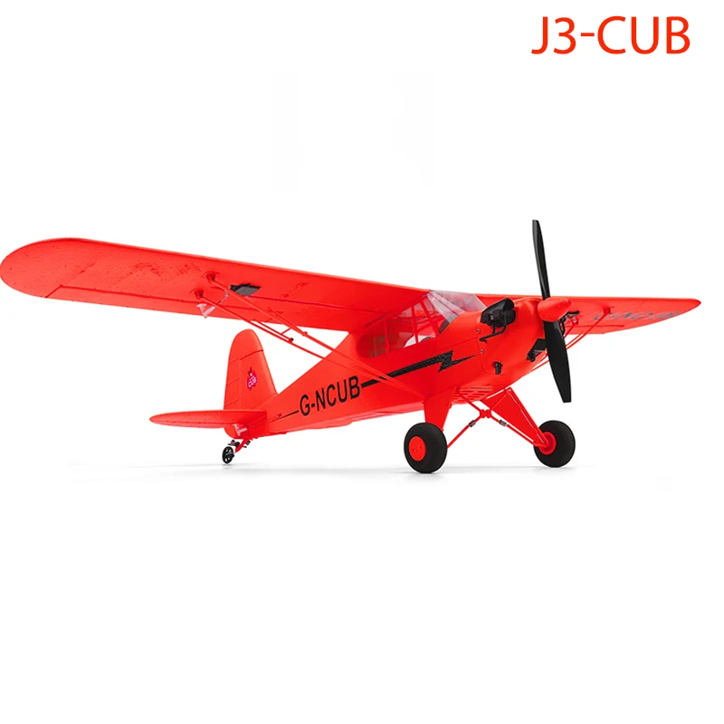 2024 J3-CUB Upgrade WLtoys A160 RC Airplane 5CH Remote Control Plane 3D/6G 1406 Brushless Motor Outdoor Foam Fixed-wing aircraft 6