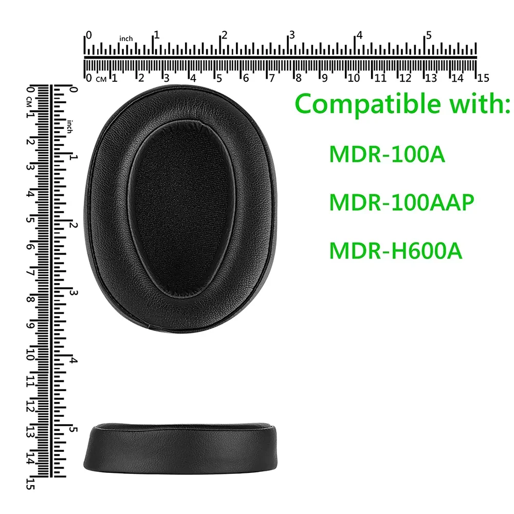 Náhrada náušníky ucho vycpávky polštářek obal oprava částí pro sony MDR-100A MDR-100AAP MDR-H600A MDR 100A 100AAP H600A sluchátka