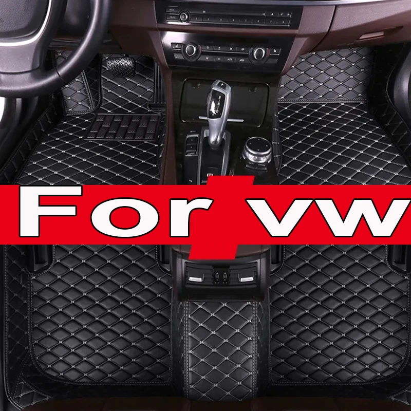 Tappetino Auto Per Vw Touran Polo Plus T-Roc Touran L Id4 Crizz Jetta A5 Id.3 Id.6 X Sharan Amarok Golf Mk4 Up Accessori Auto