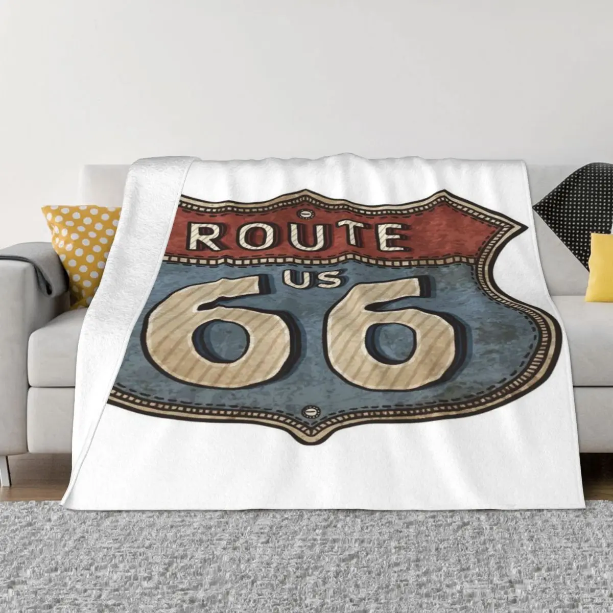 

Винтажный Route 66 3213 аниме зимние одеяла домашнее и декоративное одеяло