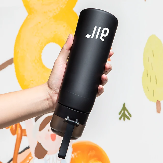 1pc Air Water Bottle With 1pc Random Bear Flavor Pods Portable Transparent Water Cup With Straw Leak Proof Outdoor Sports Cups 2