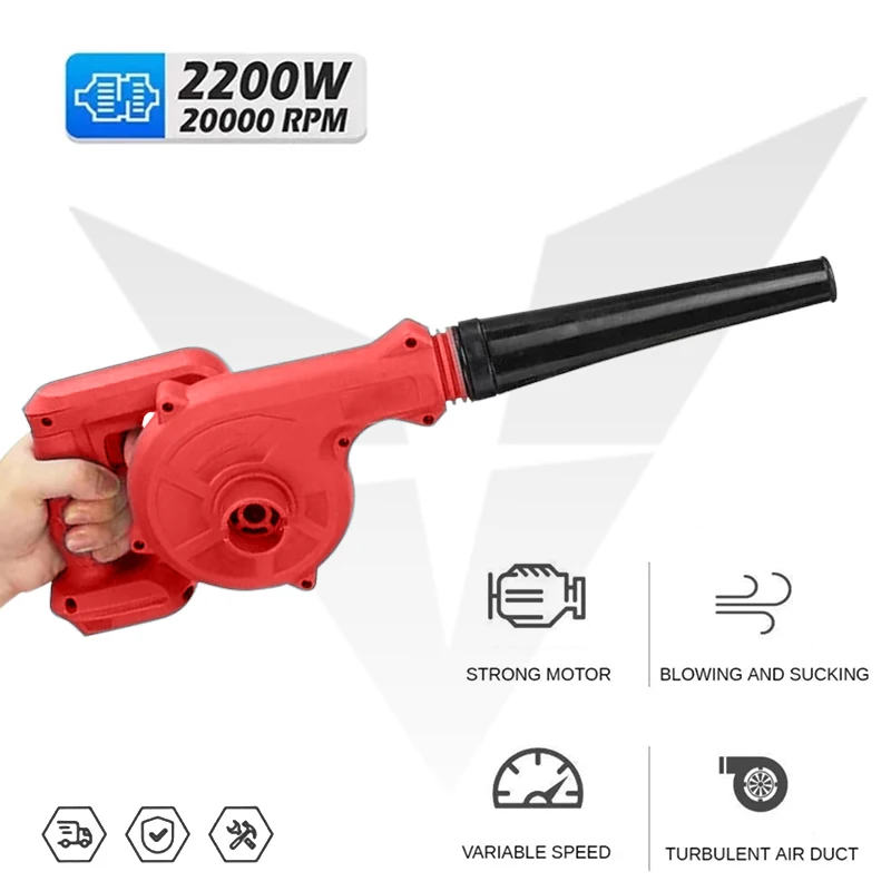 VILASTING Воздуходувка пылесос, беспроводной электрический ручной инструмент для сбора пыли компьютерная очистка силовой инструмент для Makita аккумулятора без аккумулятора