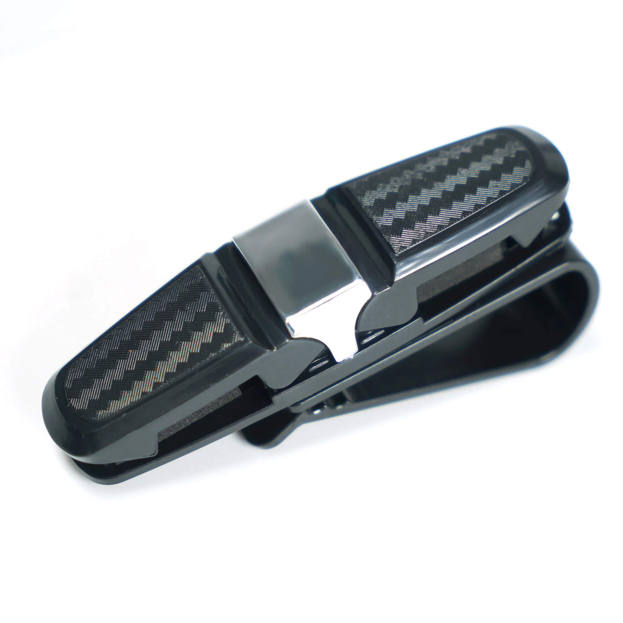 Universal Car Sun Visor Glasses Holder with Ticket Card Clip
