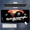 Tokio Hotel Rock Band Bill Kaulitz Girl Pad Keyboards Mat Rubber Gaming Mousepad Desk Mat Large Edge Locking Game Keyboard Pad 2