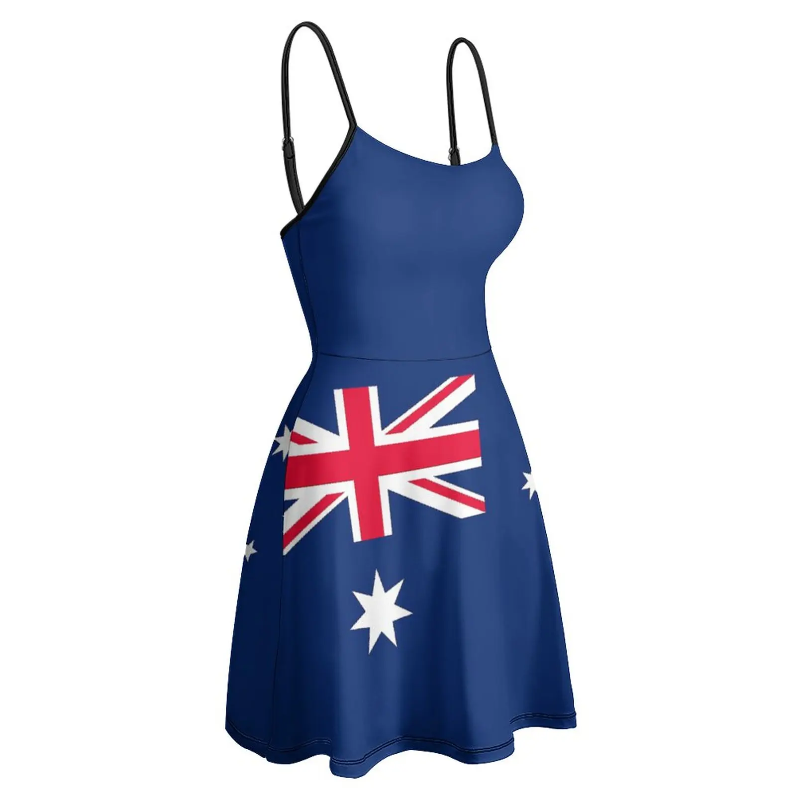 

Австралийский флаг, австралийское патриотическое женское платье на бретельках, Классическая пикантная Женская одежда, забавные новые Клубные платья