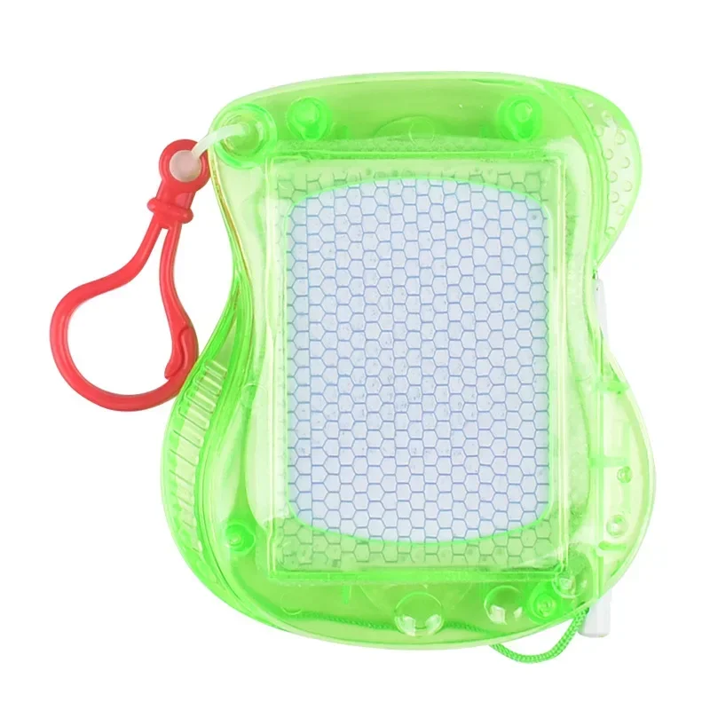 Vibrant Mini Magnetic Drawing Boards - Keychain Clip for Kids, Erasable Doodle Sketch Pad
