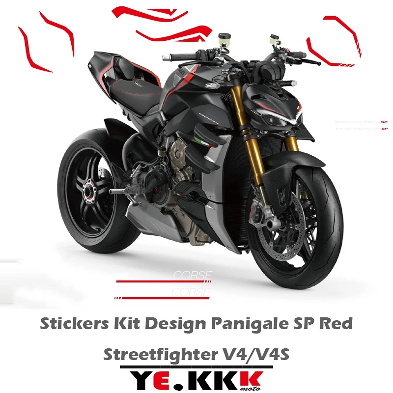 ForDucatiStreetfighterV4V4SStickersDecalKitDesignPanigale