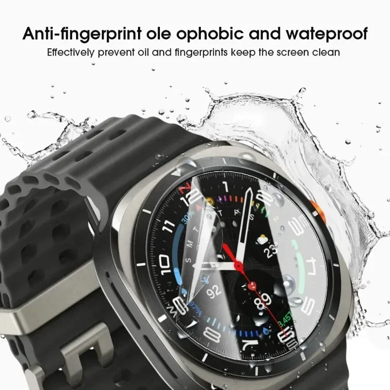 Ultra Shield Hydrogel Screen Protector for Smartwatch - Full Coverage Display Guard