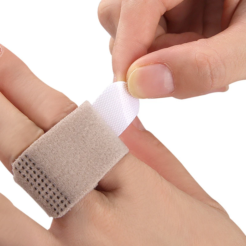 Reusable Hammer Toe Straightener Toe Splints Cushions Bandages For Correcting Crooked & Overlapping Toes Protector 12Pcs