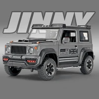 1:18 SUZUKI Jimny Off-Road Alloy Car Diecasts & Toy Vehicles Car Model Wheel Steering Sound and light Car Toys Gifts 2