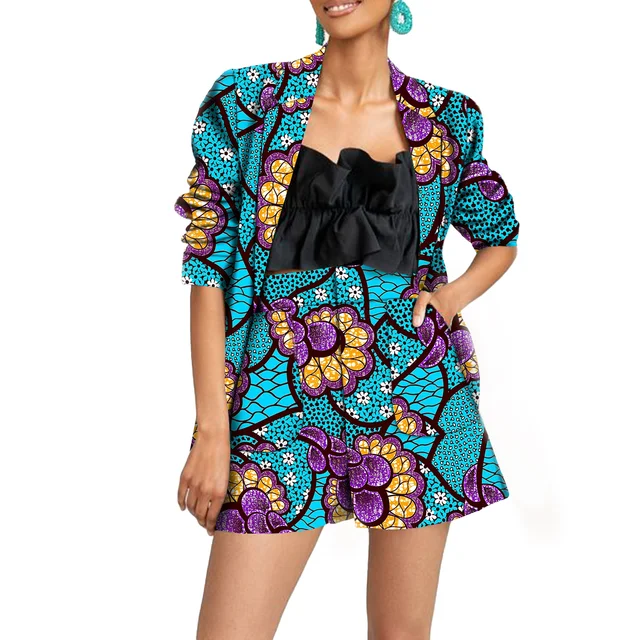 Yetunde Print Jacket and Short