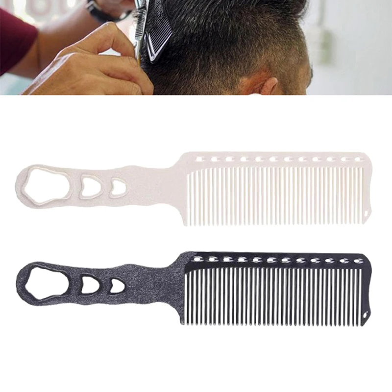 

1Pc Cutting Flat Comb Hair Hairdressing Barbers Salon Professional Hair Style Men Women Hair Styling Flat Combs Hairdressing