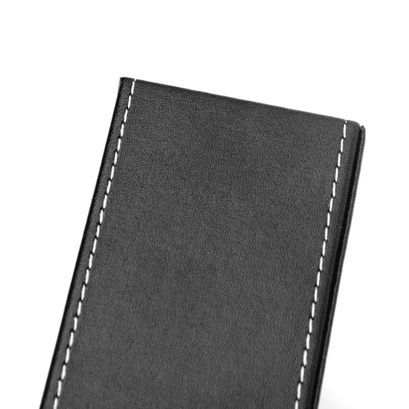 PU Leather Square Cocktail Napkin Holder Tissue Box Paper Serviette Dispenser Ba 87HA 5