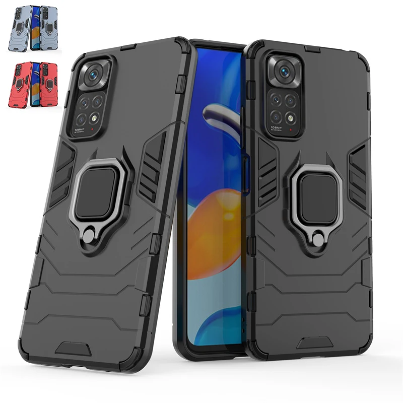 

For Cover Xiaomi Redmi Note 12 Pro 4G Case Redmi Note 12 Pro 4G Capas New Shockproof Holder Magnetic Fundas Redmi Note 12 Pro 4G