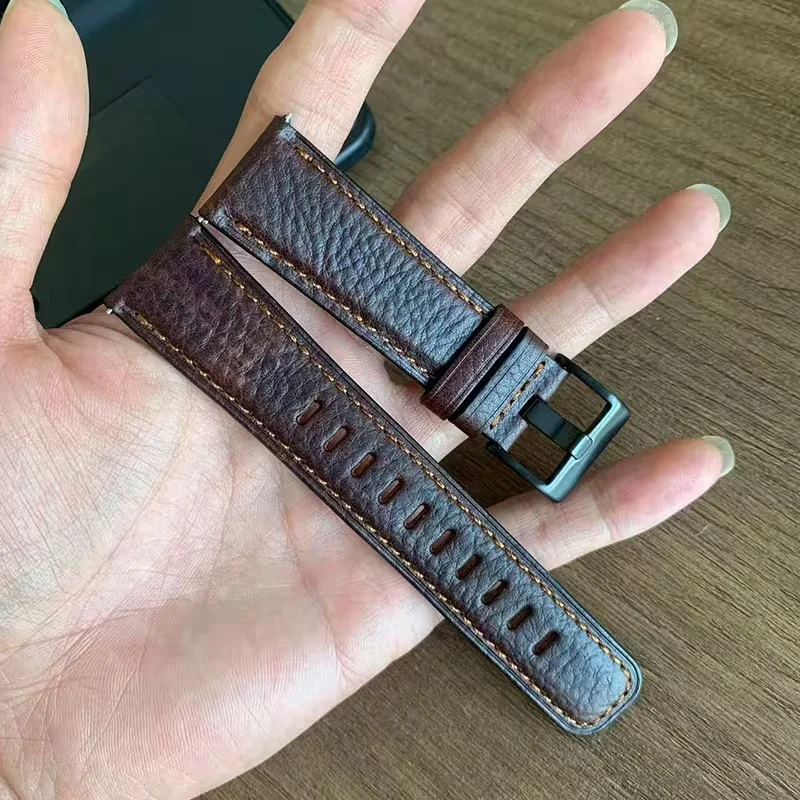 Crazy Horse Leather Watch Strap - Premium 20mm/22mm Bracelet Bands