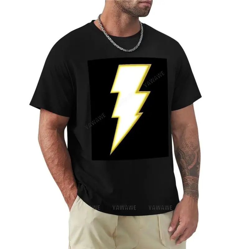 

summer men t-shirt brand top Black Adam symbol t-shirt T-Shirt boys animal print shirt custom t shirts t shirts for men cotton
