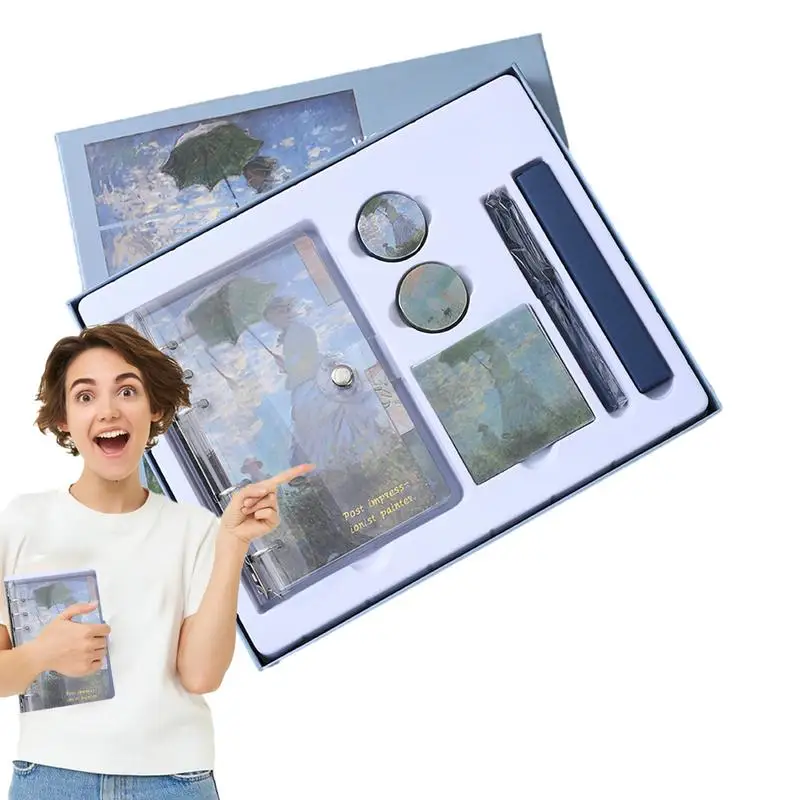 

Альбом для скетчей с масляной живописью, Обложка для работы с ручкой или закладкой, креативный дневник, портативный журнал, книга для школы