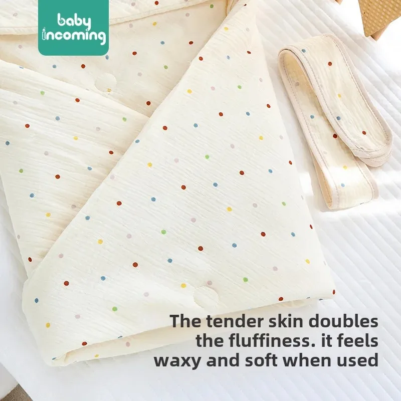 Baby Wrap Blanket Large Rabbit Ears Newborn Nursery Anti-startle Swaddle Baby Wrap Four Seasons Available Infant Clothing