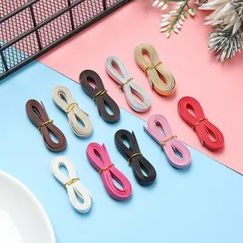 حزام مصنوع يدويًا صغير جدًا للأطفال ، أحزمة خصر دمى ، إكسسوارات ملابس ذاتية الصنع ، جودة عالية ، طول 50 * 4