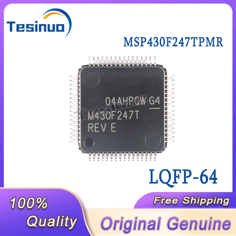 

5/шт новый оригинальный MSP430F247TPMR LQFP-64 16-битный микро-контроллер смешанного сигнала-MCU в наличии