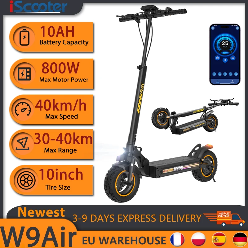 Hulajnoga Elektryczna W9Air iScooter z Polski za $319.99 / ~1187zł