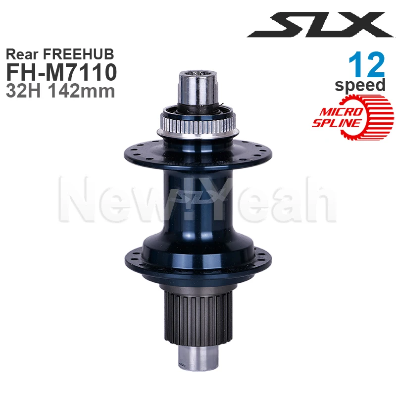 SHIMANO SLX M7100 M7110 HUB Groupset Front Hub 110 100x15 mm and