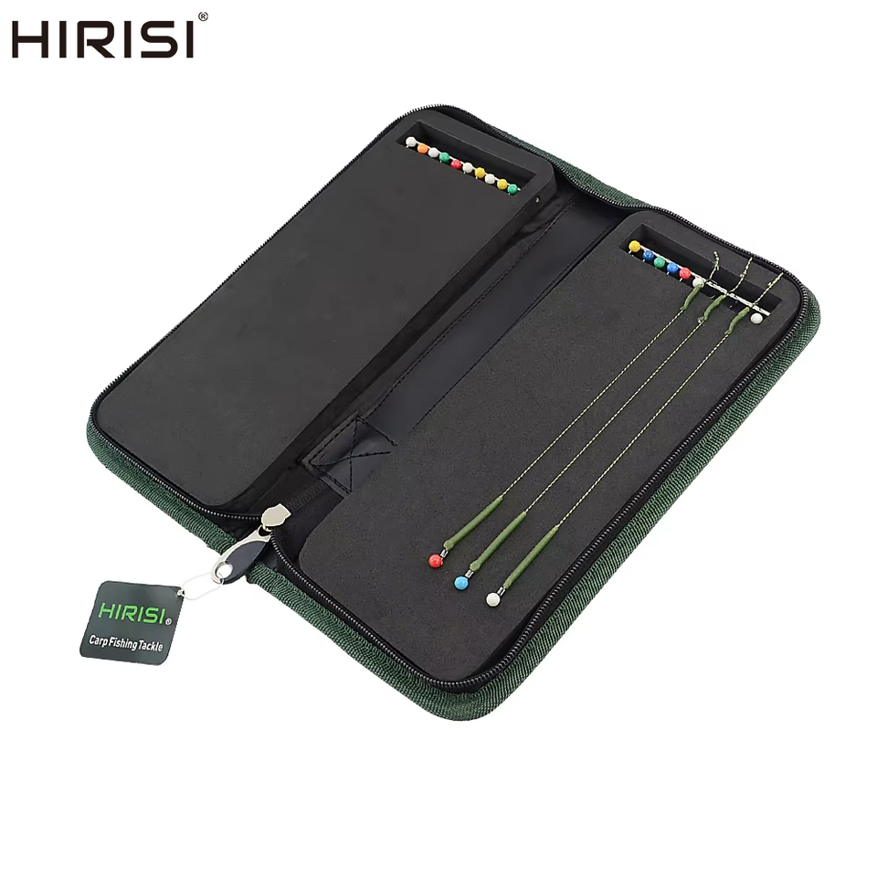 Carp Fishing Rig Wallet Hair Rig Bag Hook Link Carry Bag Carp Fishing Hair Rig Wallets