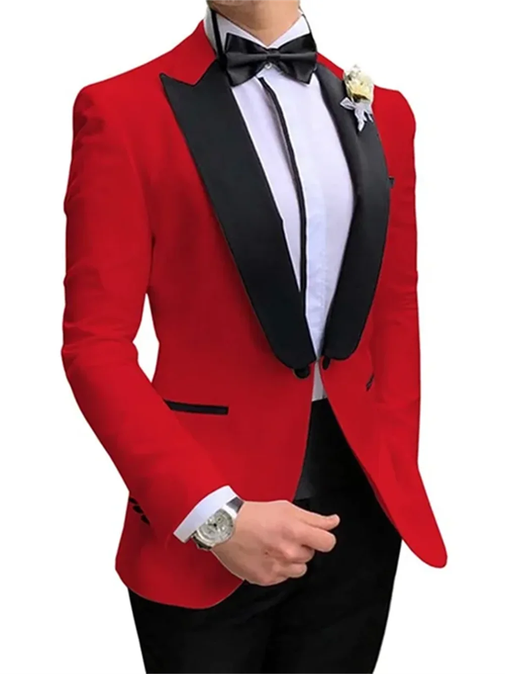 2 pieces New Wedding Dress Suit Champagne Groom Tuxedos Groomsmen Best Man Suits Slim Fit Mens Wedding /Business/Groom Suits