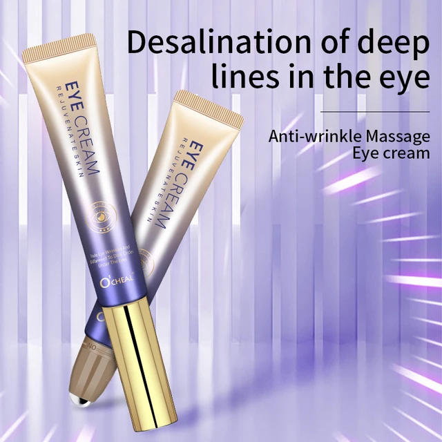 O'CHEAL Anti- Wrinkle Eye Cream With Roller Ball Quick Drying Hydrating Hyaluronic Acid Refreshing Eye Serum Fades Fine Line 6