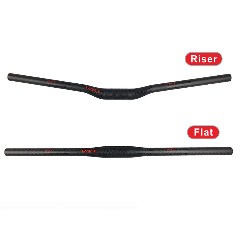 Bicycle handlebar Race Face NEXT Mountain bike 3K full carbon fibre flat Horizontal carbon bicycle handlebar