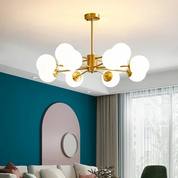 Modern Glass LED Chandelier 1