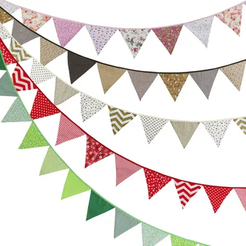 Vintage Floral Bunting Banner 1
