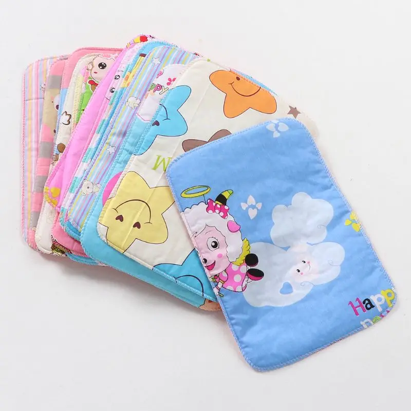 

2020 New 1pcs 25*35 Changing Pads Covers Reusable Baby Diapers Mattress Diapers for Newborns Waterproof Sheet Changing Mat