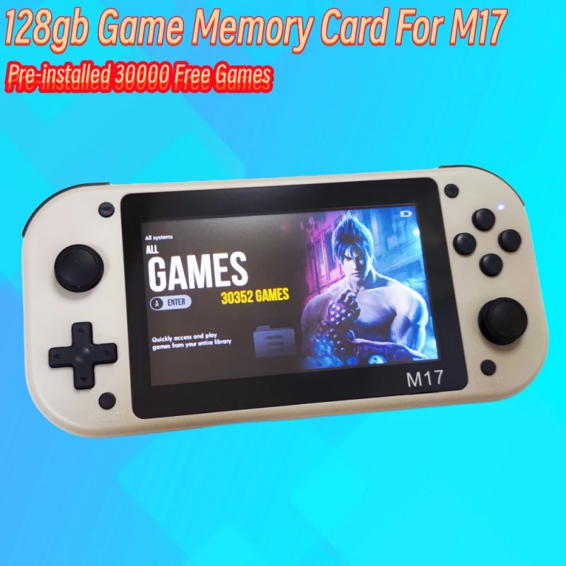 Cartão de Memória tf para M17 64gb 128gb Consola de Jogos Portátil Jogos Reparação Substituição 30000 - Image 2