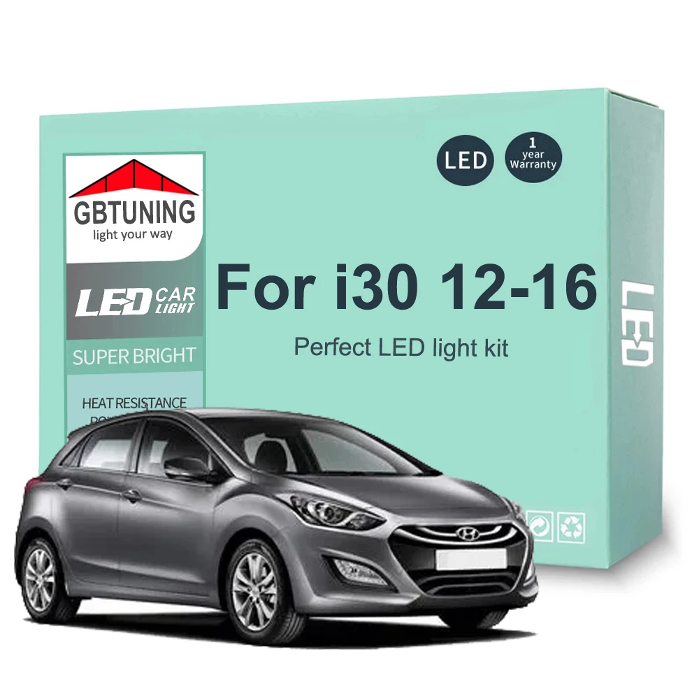 Pack LED HYUNDAI i30 (PDE, PD, PDEN) 1.4 MPI (2016 à 2024) – Pack Ampoules Extérieur main image 1