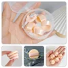 5 Pcs under Eye Puff Sponge Powder Concealer Practical Puffs Flocking Comfortable Makeup Girl Blender Sponges 3