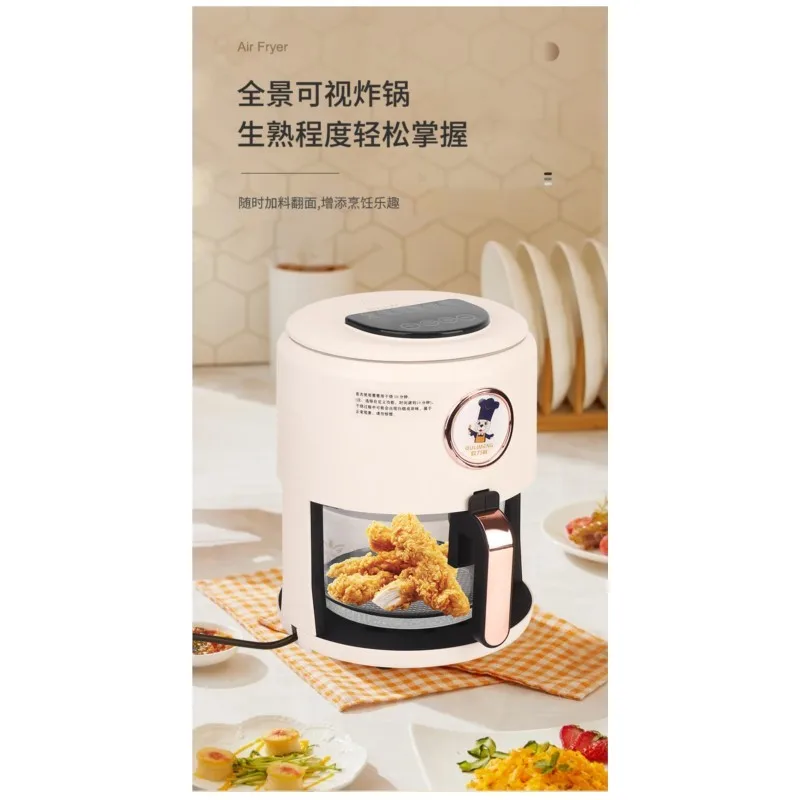 Visualization Multifunctional 220V 110V Air Fryer GB American Standard European Standard Multifunctional Deep Frying Pan Air 6
